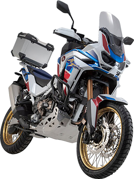 TRAX ADV Top Case System - Silver - Honda Africa Twin/Africa Twin Adventure Sport \'19-\'24 2019 - 2024