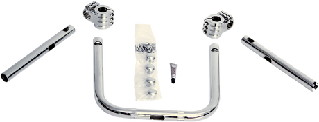 Handlebar - Klip Hanger - 10\" - Chrome/Chrome 2015 - 2023