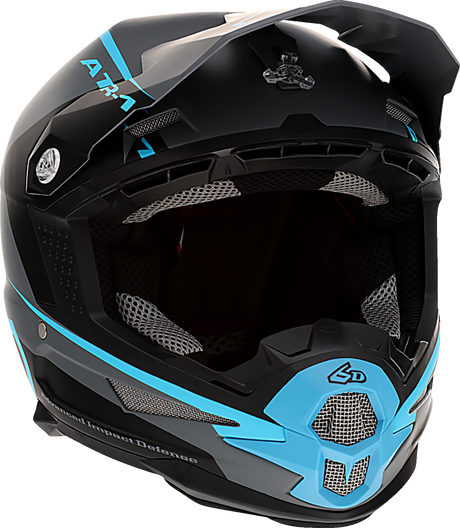 ATR-1 Helmet - Stealth - Cyan - XS