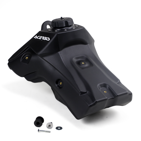 Fuel Tank - 2.7 Gallon - Kawasaki - Black 2019 - 2023