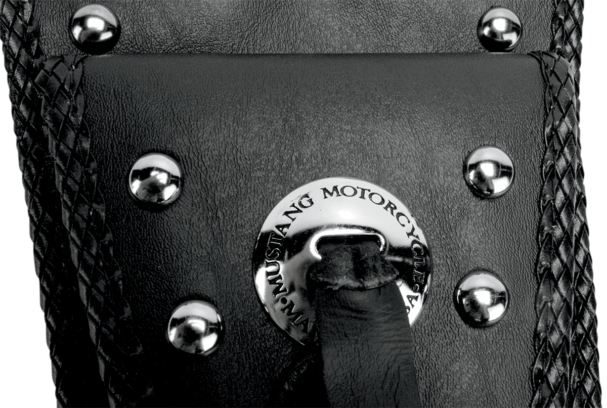 Pouch Tank Bib - Studded - Black - Suzuki 2001 - 2008