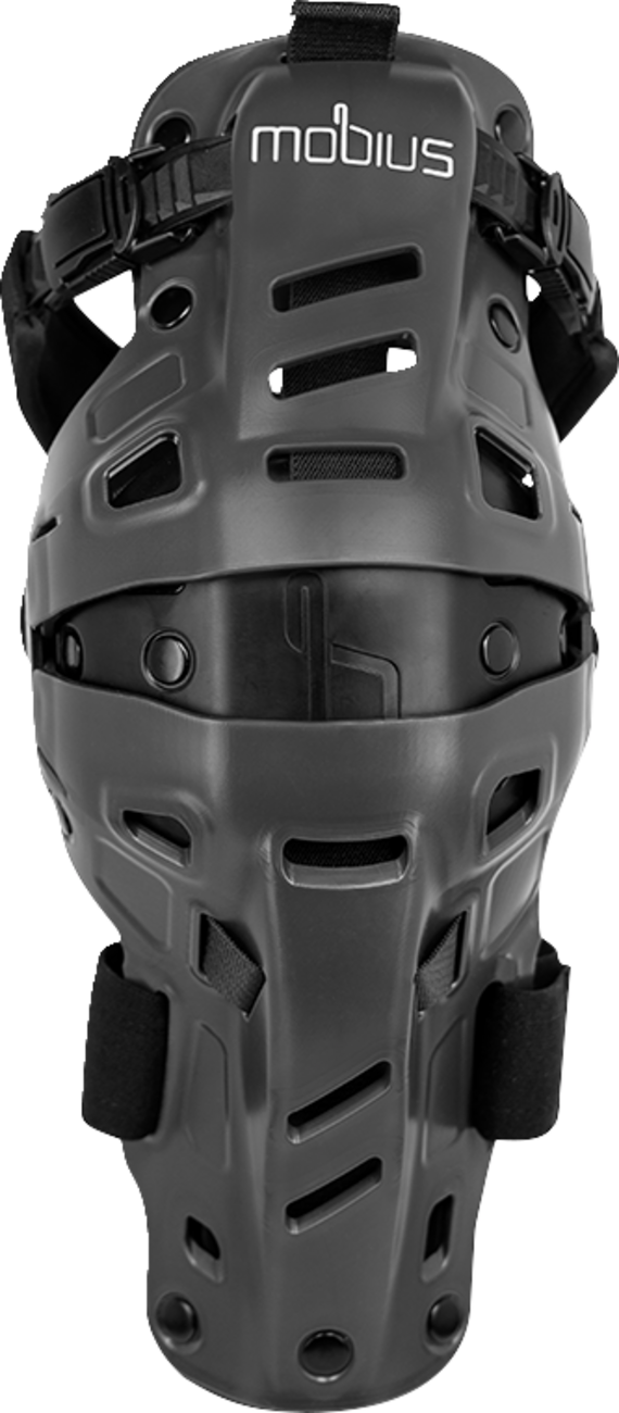 X8H Hybrid Knee Support - Gray/Black - S/M