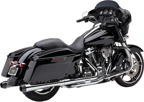 El Diablo 4\" Mufflers for FL - Chrome/Black 2017 - 2022