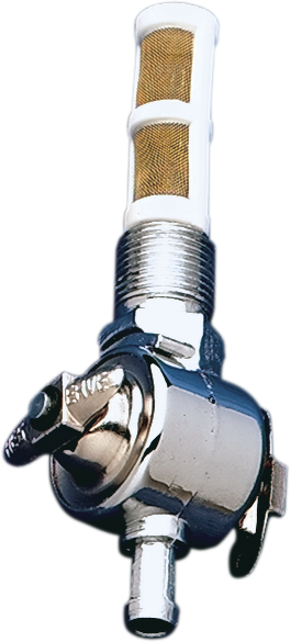 Early-Style Fuel Petcock - Straight - 3/8\" NPT