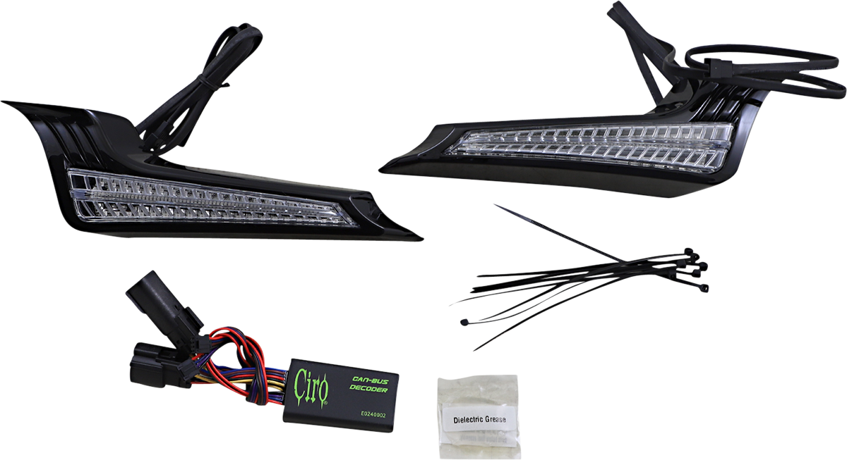 Facia Filler Panel Light - Black 2014 - 2020