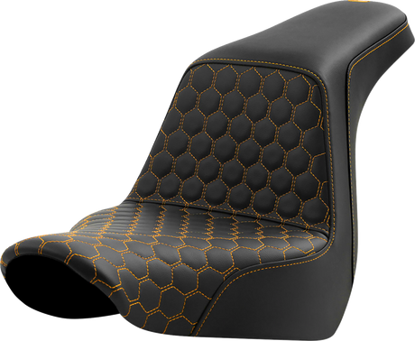 Step-Up Seat - Honeycomb - Gold Stitching - FL/FX \'18-\'24 2018 - 2024