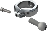 Ball Mount - Aluminum Clamp - 1-1/2\" Handlebars - Chrome