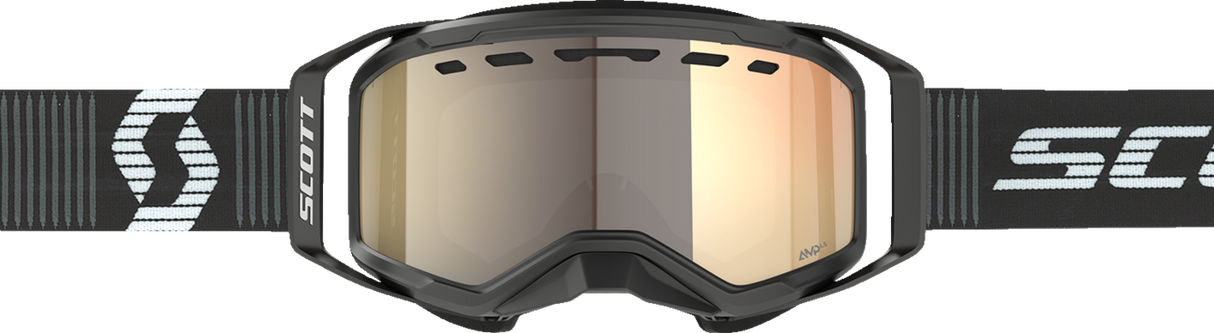 Prospect 2.0 SMB Goggle - Black/White - Dual Pane - Light Sensitive - Bronze Chrome Lens