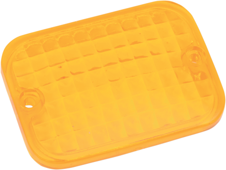 Replacement Rectangular Lens - Amber