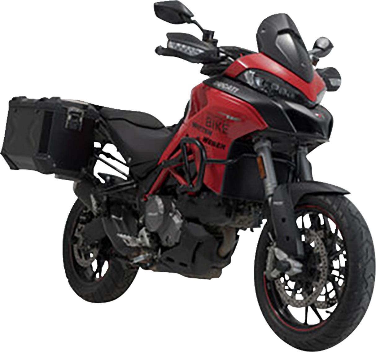 TRAX ADV Aluminum Case System - Black - Ducati Multistrada 950/1200/1260/V2 \'15-\'24 2015 - 2024