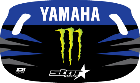 Pit Board - Black/Blue - Monster Energy Logo