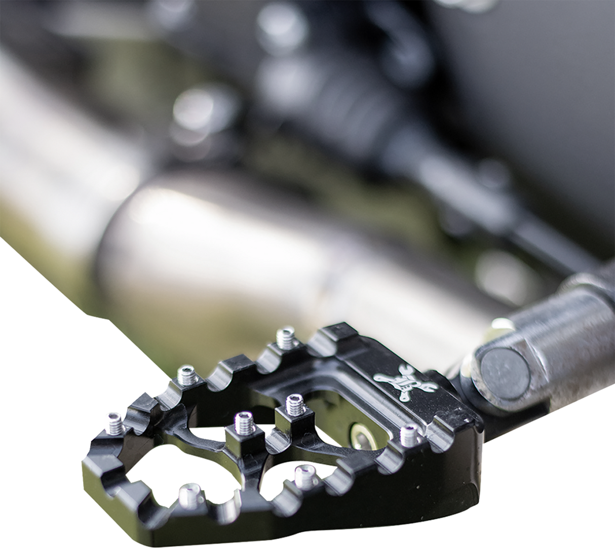 MX Evolution Driver Pegs - Black - Sportster/Dyna 1997 - 2022