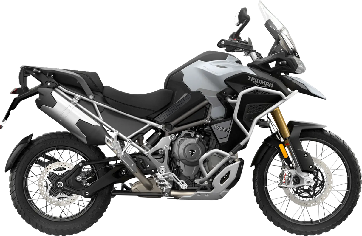 Traction Pad Tank Grips - Volcano - Clear - Tiger 1200 Rally Explorer 2022 - 2024