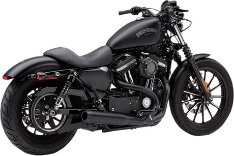 2-into-1 El Diablo Exhaust System - Black - 3-1/2\" 2007 - 2013