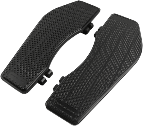 Driver Floorboards - Black - FL 1980 - 2022