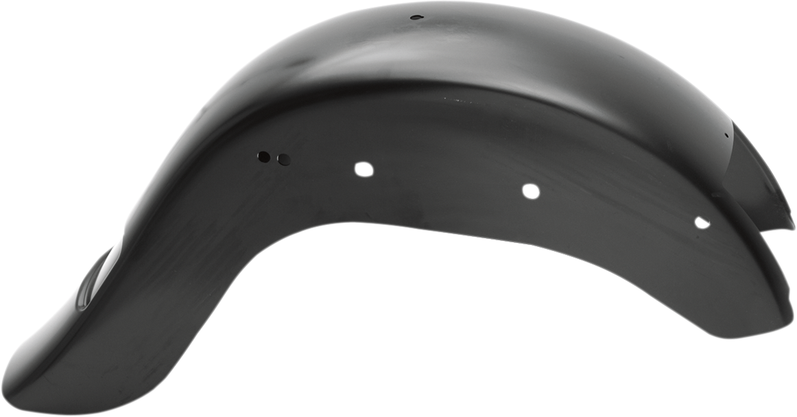 Benchmark 4\" Stretched Rear Fender - Frenched - Steel - For Custom Application