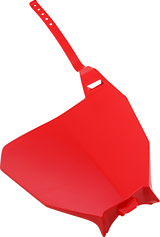 Front Number Plate - \'00 CR Red 2019 - 2021