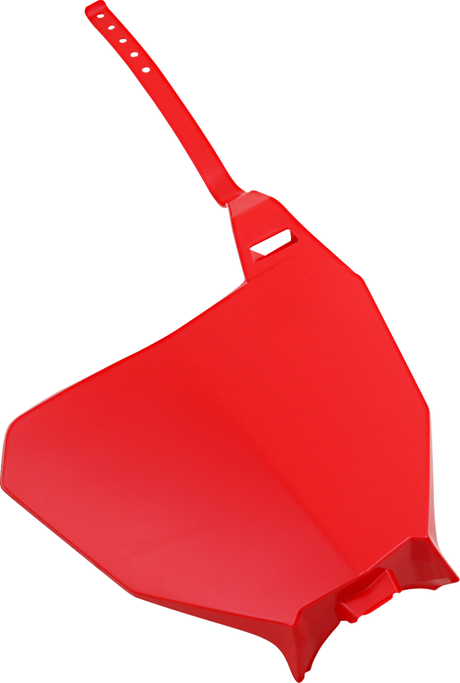 Front Number Plate - \'00 CR Red 2019 - 2021