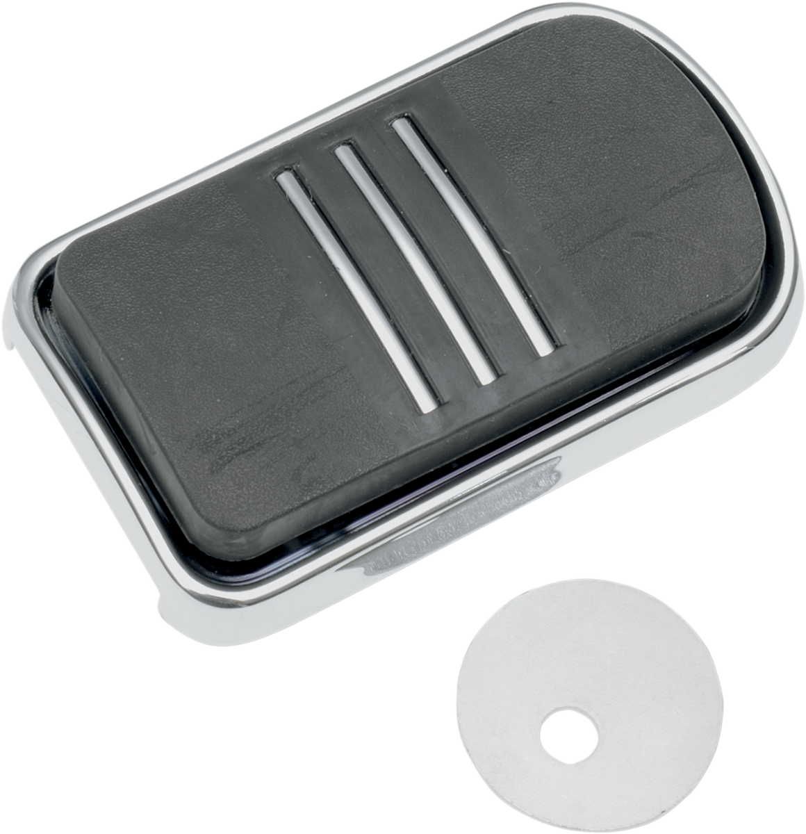 Sweeper Brake Pedal - Black/Chrome - FL 1980 - 2022