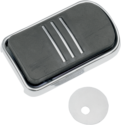 Sweeper Brake Pedal - Black/Chrome - FL 1980 - 2022