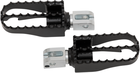 MX Footpegs - Passenger - Black/Chrome 2004 - 2024