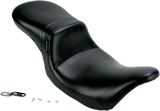 Daytona 2-Up Seat - Without Backrest - Smooth - Black - FL \'08-\'23 2008 - 2023