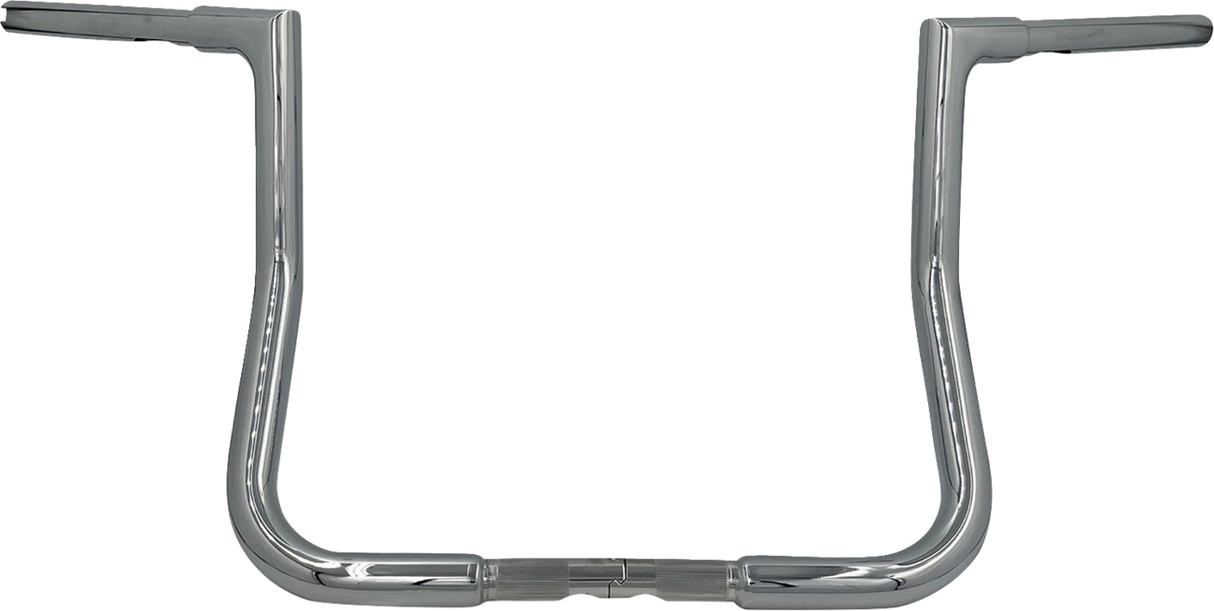 1-1/4\" EZ Install Flat Top Handlebar - Reduced Reach - 13\" - Chrome 2008 - 2025