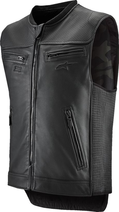 Tech-Air® 3 v2 Leather Vest - Black - 3XL