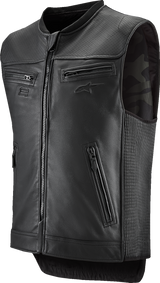 Tech-Air® 3 v2 Leather Vest - Black - 2XL
