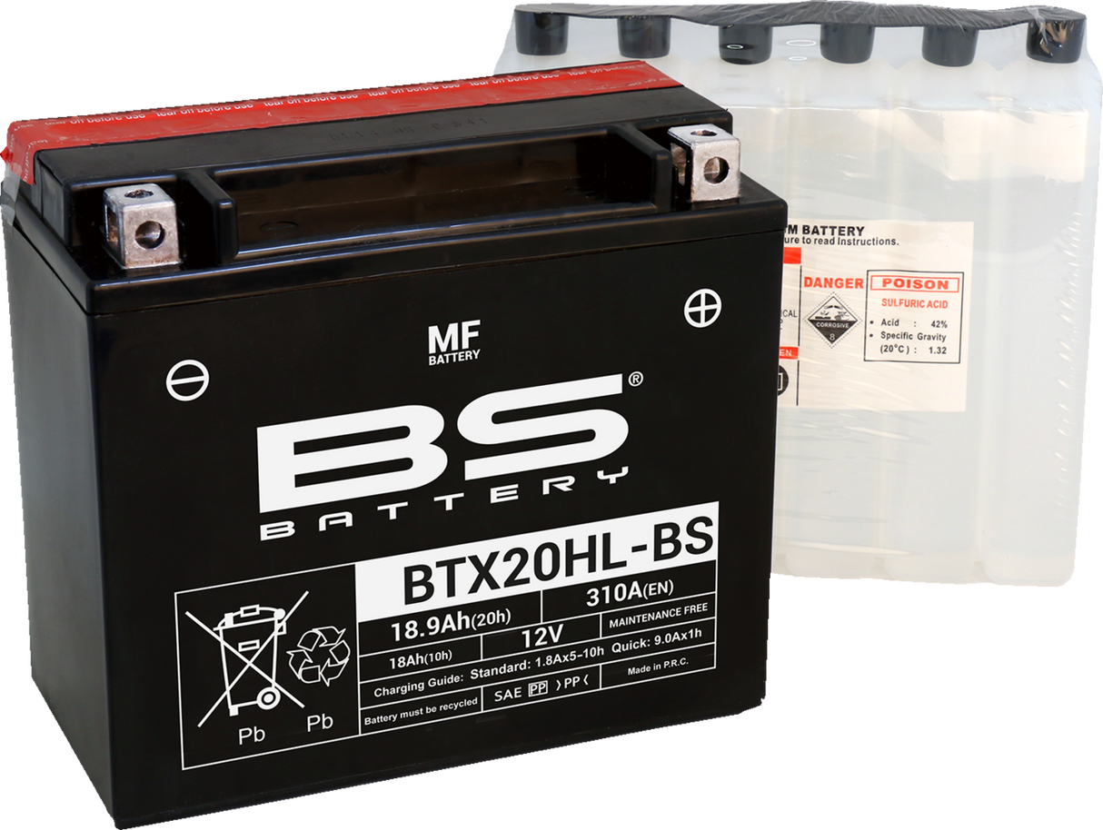 Battery - BTX20HL-BS (YTX) 1991 - 2023