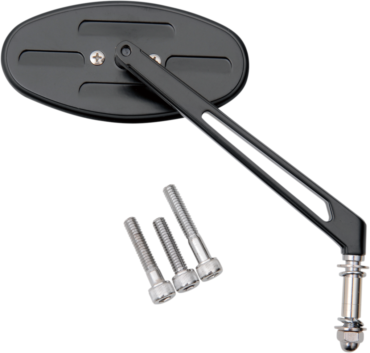 Mirror - Stealth I - Side View - Oval - Black 2022 - 2023