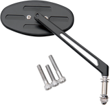 Mirror - Stealth II - Side View - Oval - Black w/Anti-Glare Blue Tint 2022 - 2023