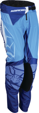 Youth Agroid Mesh Pants - Blue/White - 24