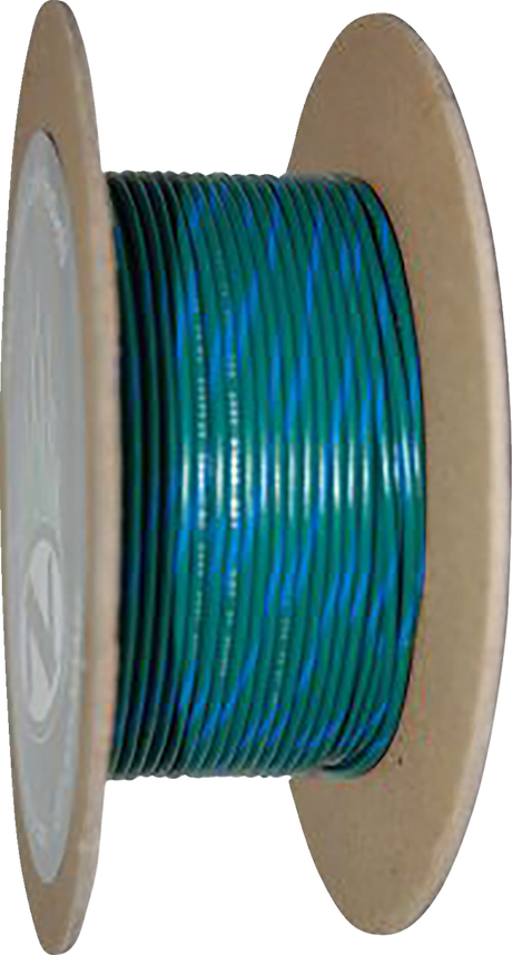 100\' Wire Spool - 20 Gauge - Green/Blue
