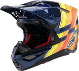 Supertech M10 Helmet - TLD Edition 25 - MIPS® - Gloss Dark Blue/Orange/Yellow/Fluo Red - 2XL
