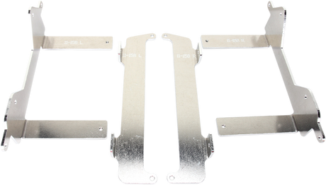 Radiator Braces - Silver - Yamaha 2014 - 2018