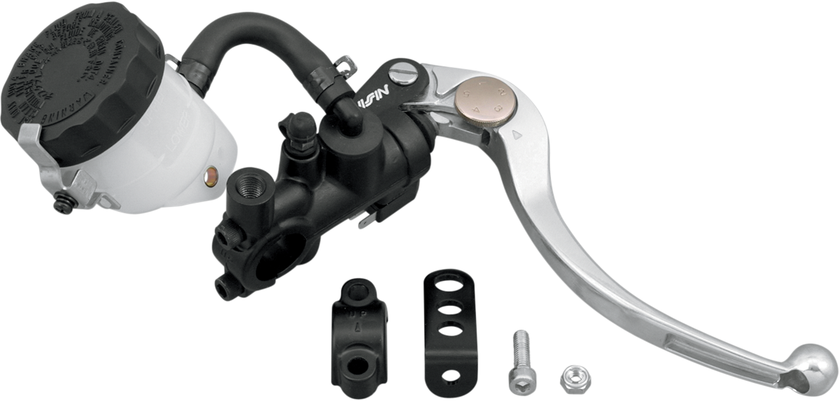 Master Cylinder - Radial - 19 mm - Black/Silver