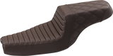 Step-Up Seat - Front Tuck-n-Roll/Rear Lattice Stitch - Brown 2004 - 2020