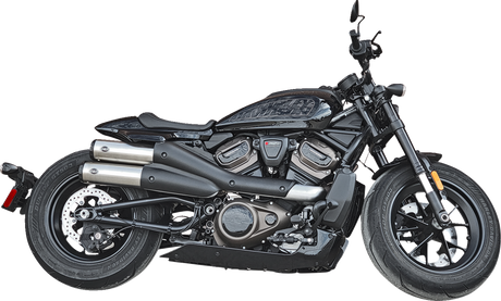 4\" Grand National Slip-On Mufflers - Stainless Steel - Sportster S 2021 - 2024