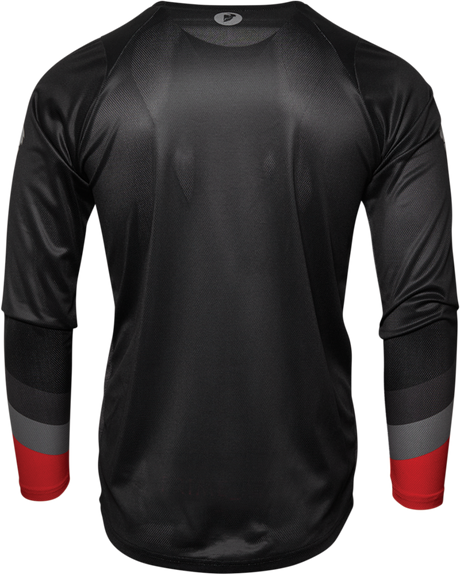 Assist Long-Sleeve Jersey - Black/Heather Gray - XS