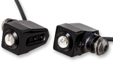 Side-mount LED Turn Signals - Black/Amber