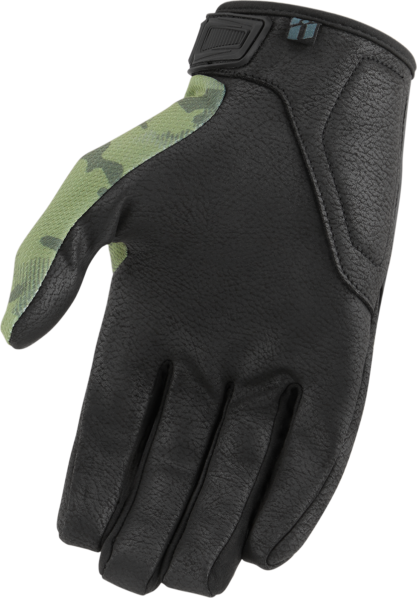 Hooligan™ CE Gloves - Green Camo - Medium