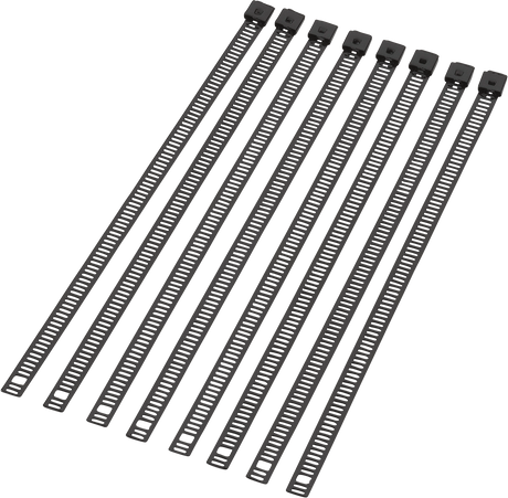 Cable Tie - Black - 8\" - 8 Pack