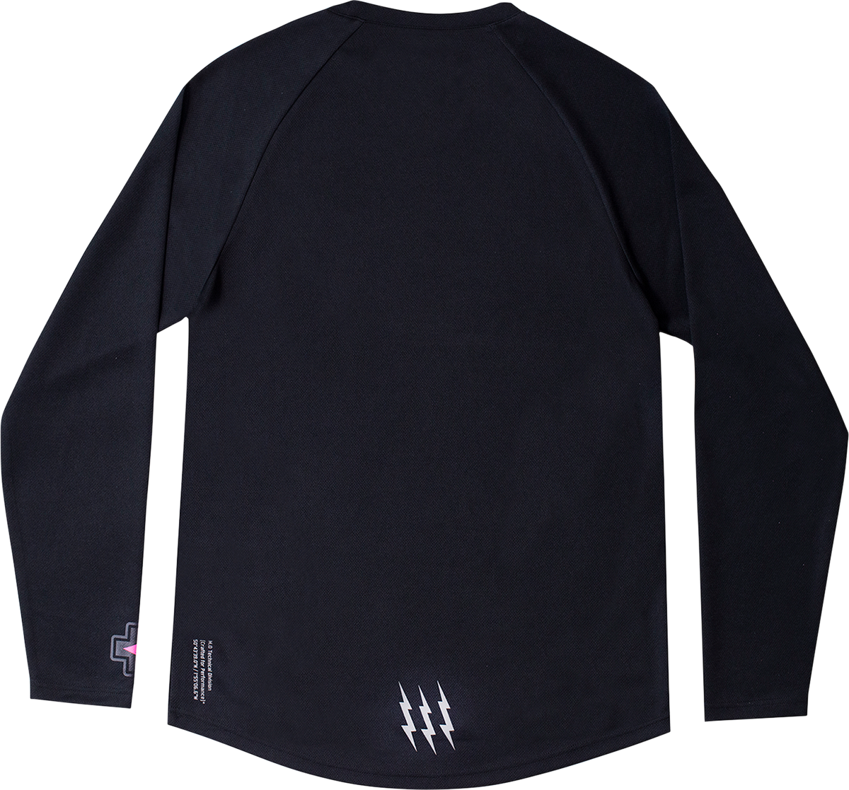Riders Long-Sleeve Jersey - Black - Small
