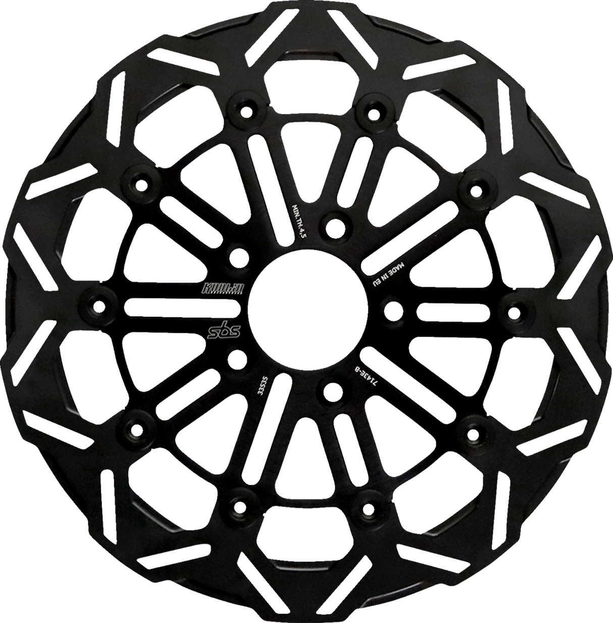 Design \"D\" 10-Spoke Brake Rotor 2006 - 2025