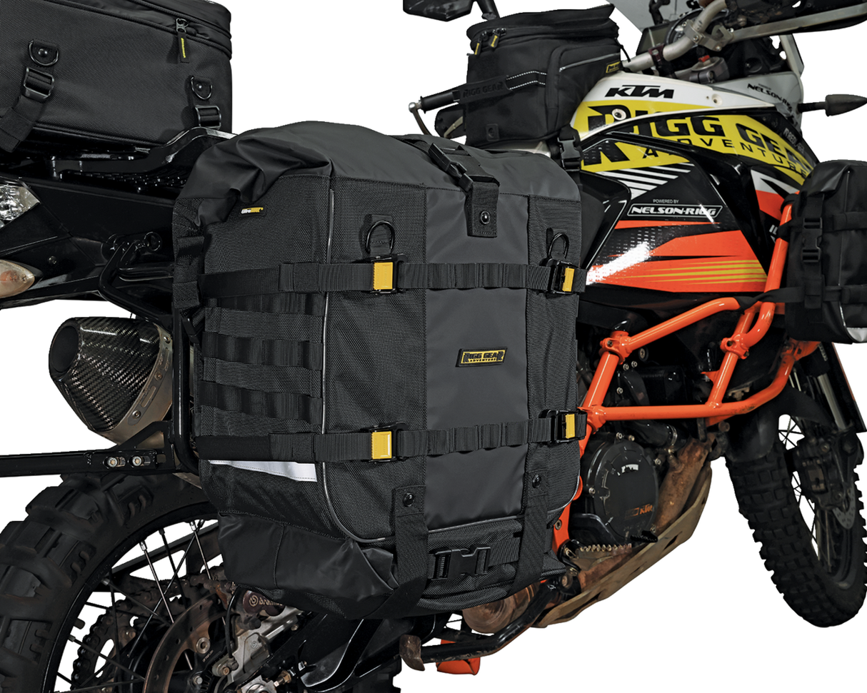 Trails End Adventure Saddlebags - Black