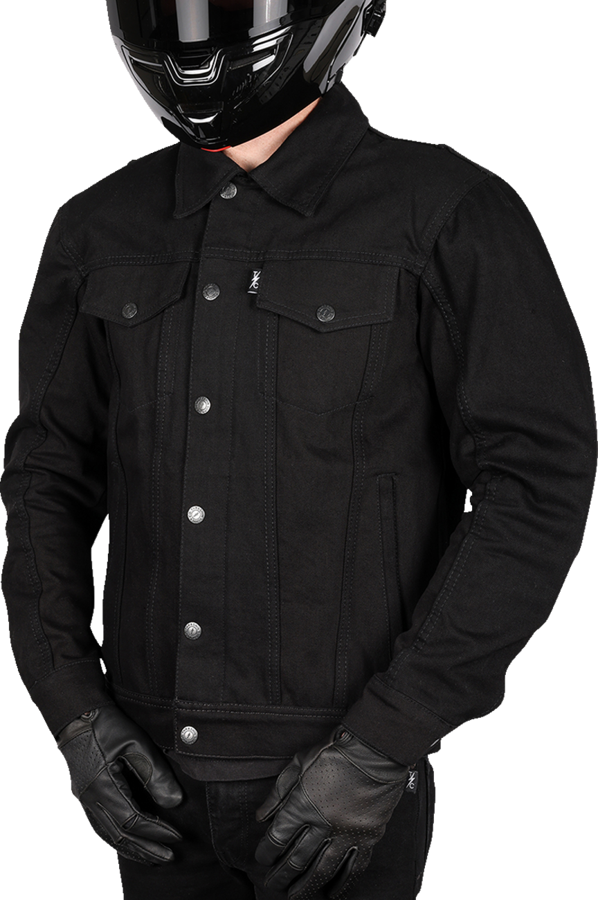 Highway v2 Denim Riding Jacket - Black - Medium