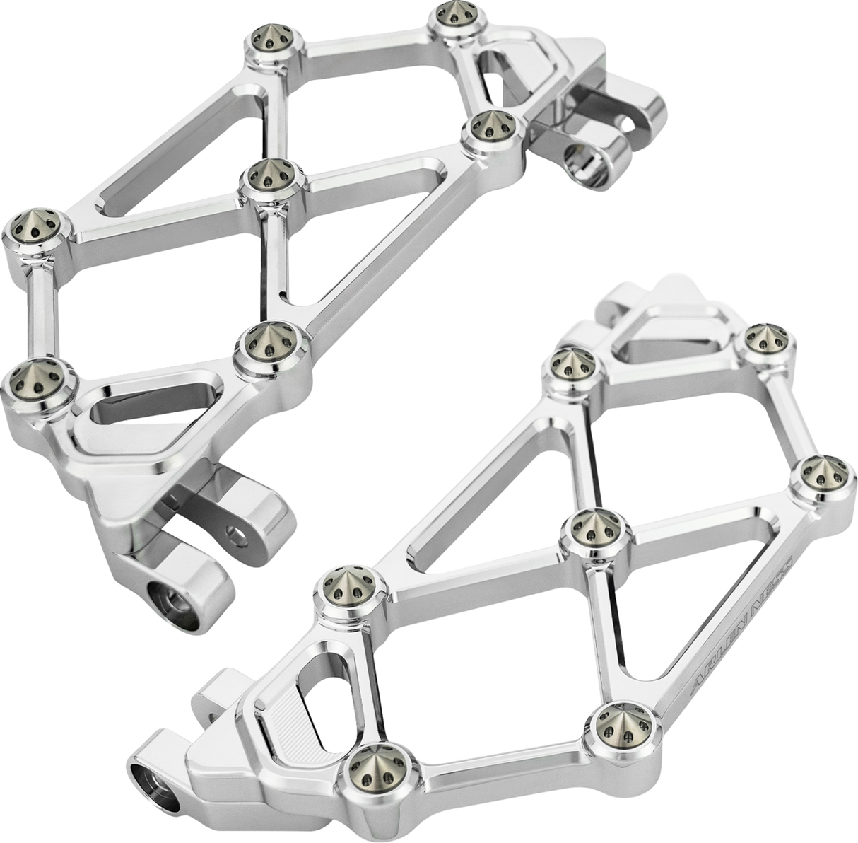 Mini Diamond Floorboards - Driver - Chrome - FLT 1999 - 2023