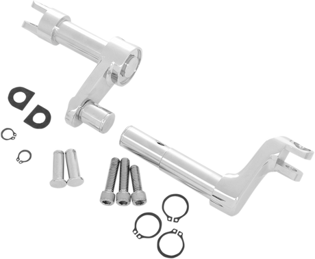 Footpeg Mount - 2\" Extended - Chrome 2011 - 2022