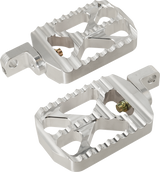 Bear Claw Footpegs - Silver - Harley-Davidson 2007 - 2019
